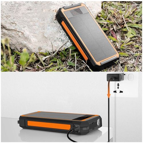 Manta dodatna baterija SOLARNA, 20000MAh, 20W, QC3, USB-C, 2xUSB, crni MPB2001S slika 6