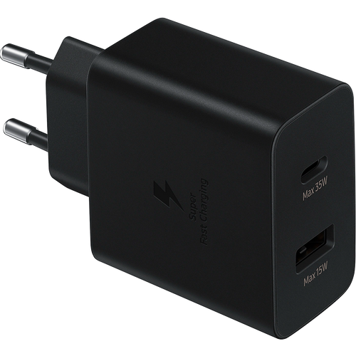 Samsung 35W Fast Duo Travel Adapter with USB-C and USB-A ports (cable not included) slika 1