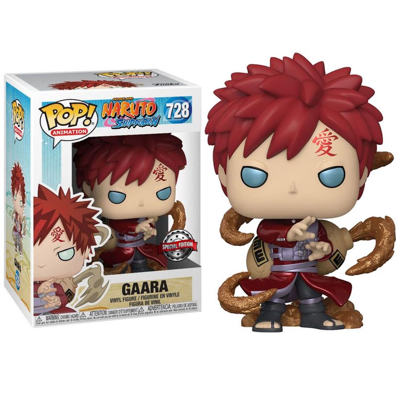 FUNKO POP figura Naruto Gaara Metallic Exclusive image