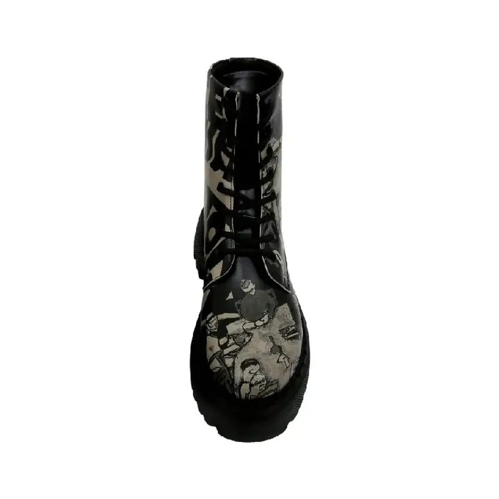 DOGO Duboke čizme Navy Supper Black White slika 5