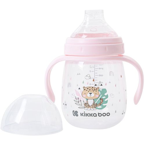 Kikka Boo bočica sa silikonskim usnikom 240ml Savanna Pink slika 2