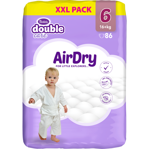 Violeta XXL pelene Giga pack Double Care Air Dry  slika 3