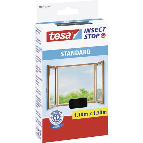 tesa  STANDARD  55671-00021-03    mreža protiv insekata    (Š x V) 1300 mm x 1100 mm  antracitna boja  1 St. slika 2