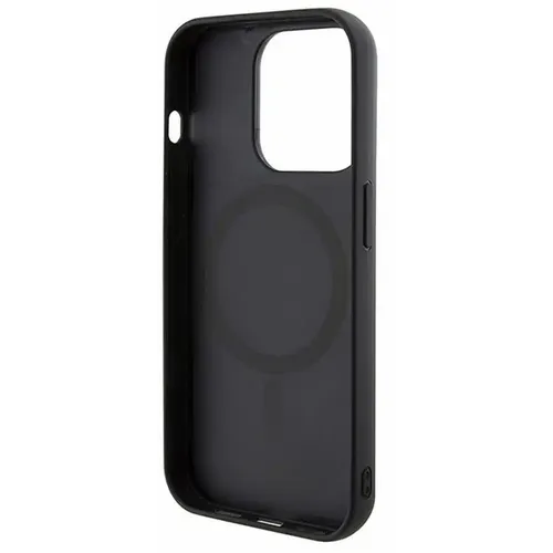 Original GUESS Hardcase GUHMP15LHGCFSEK Case za iPhone 15 PRO (Magsafe GCUBE Stripes / crna) slika 2