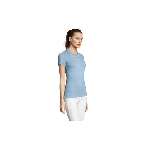 PASSION ženska polo majica sa kratkim rukavima - Sky blue, XL  slika 3