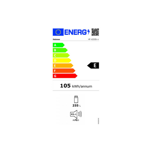 Heinner hladnjak HF-V255E++ slika 3