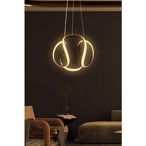 Opviq Luster, Venaticorus Black-Yellow Light slika 2