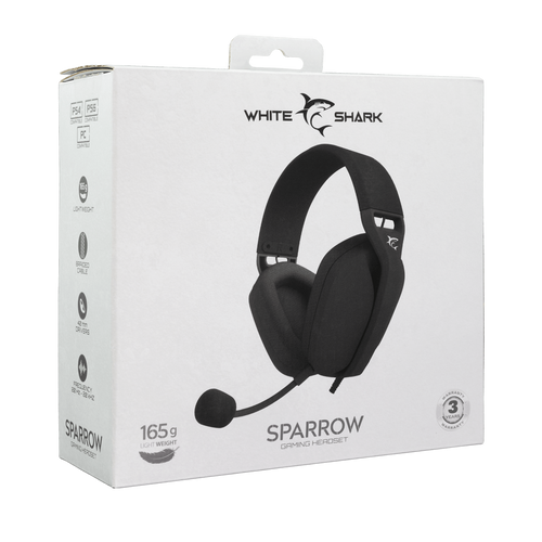 WS GH 2443 SPARROW Black, Headset slika 5