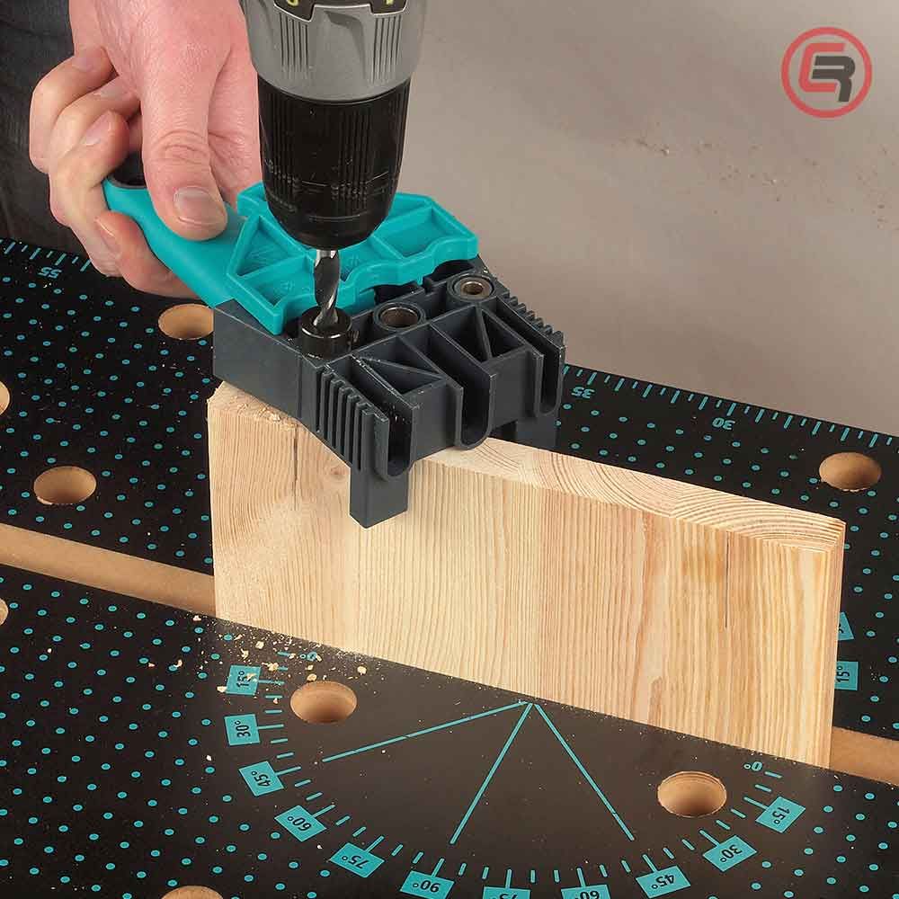 Wolfcraft Šablon Za Tiplanje Plastični fi 6, 8, 10mm - 4640000 slika 6