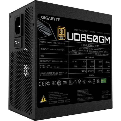 GIGABYTE GP-UD850GM 850W Modularno napajanje slika 2
