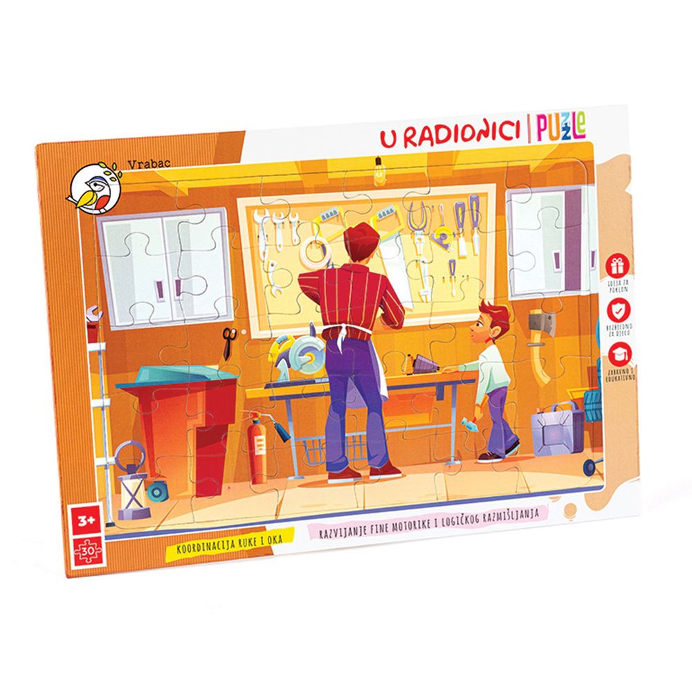 Vrabac Puzzle Fun 30, U radionici slika 1