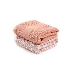 Colourful Cotton Set ručnika (2 komada) Betty - Salmon