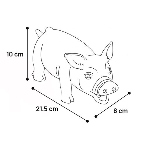 IGRAČA PRAŠIČ ZVOK 22cm slika 2