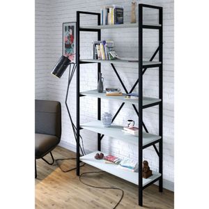 Ktp-998-90180S White Bookshelf