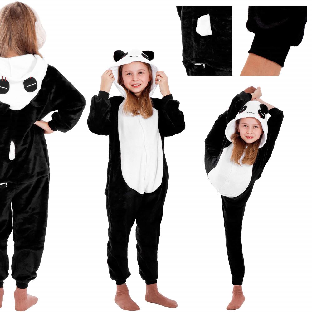 Panda pidžama 125-140 cm slika 4