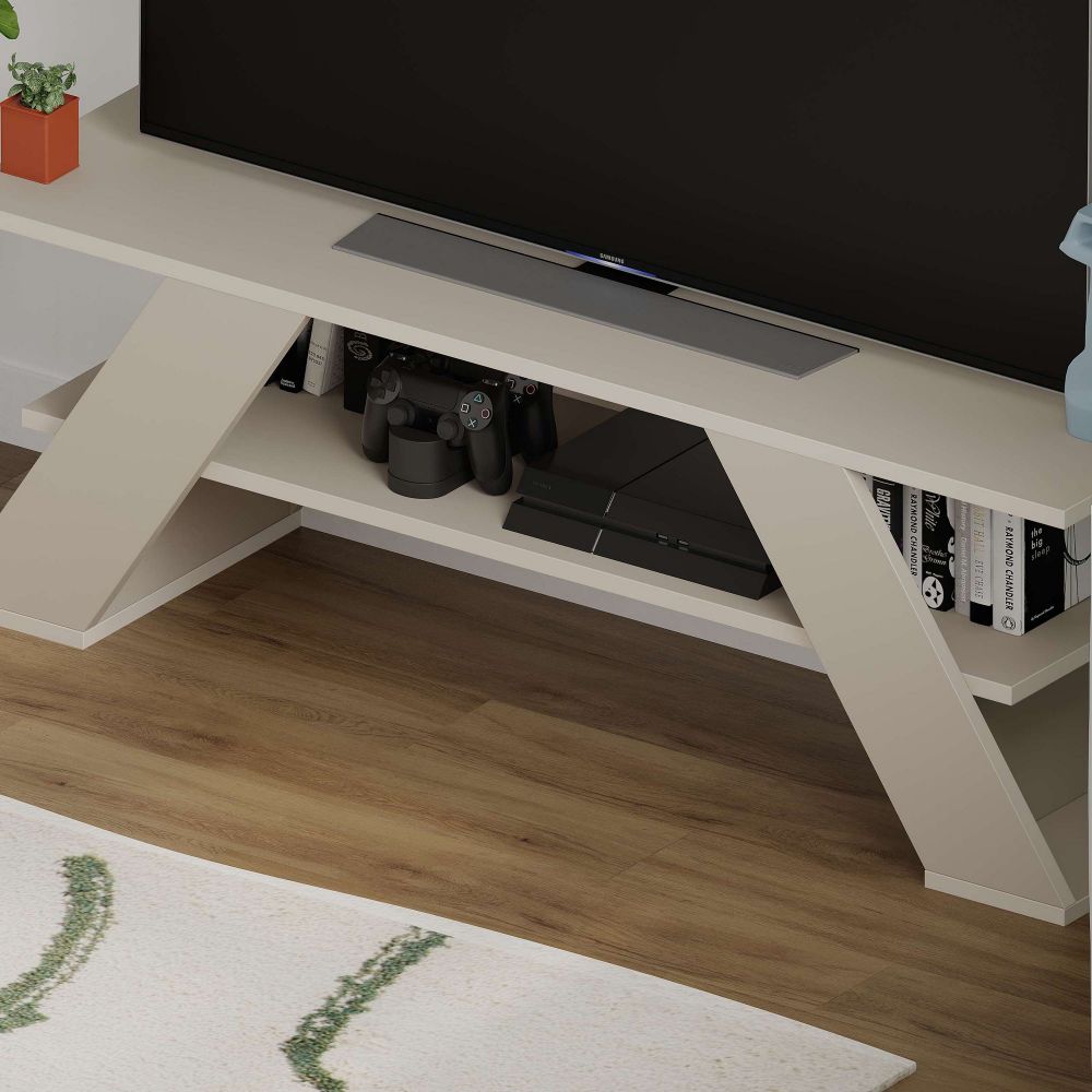 TV stalak Farfalla u boji pješčenjaka slika 3