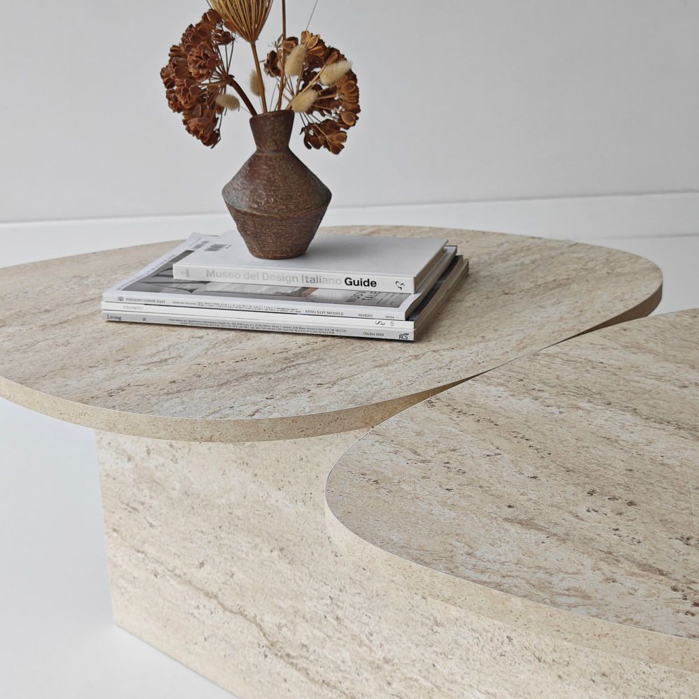 Stol za kafu Stones – boja: travertin slika 7