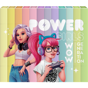 WOW Generation 00060 Markeri/Flomasteri Puzzle 12kom