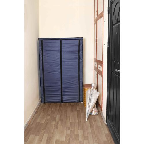 Bez - Dark Blue Dark Blue Shoe Cabinet slika 1