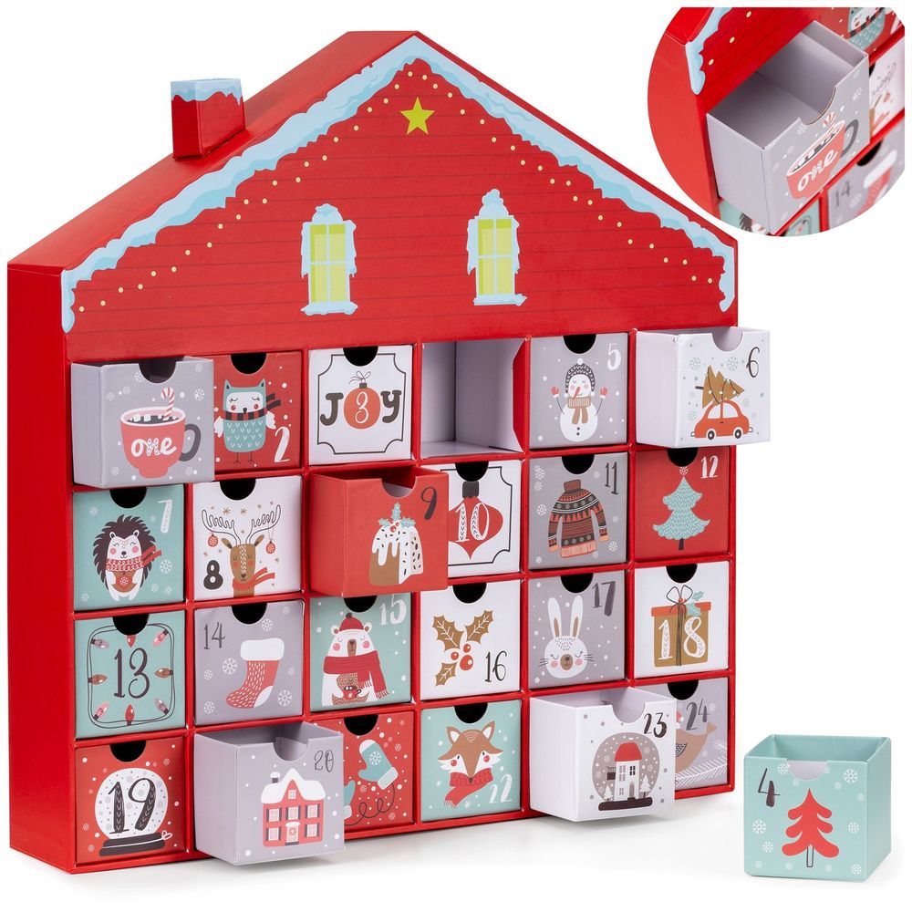 Ca1508 adventski kalendar 39 x 7 x 40 cm slika 3