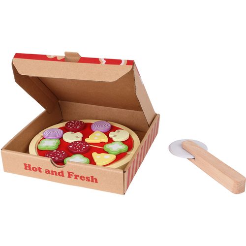 EcoToys 4221 drvena pizza s rezačem slika 2