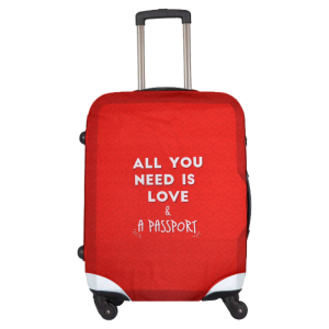 DOGO Navlaka za kofer Love and Passport 47x68cm