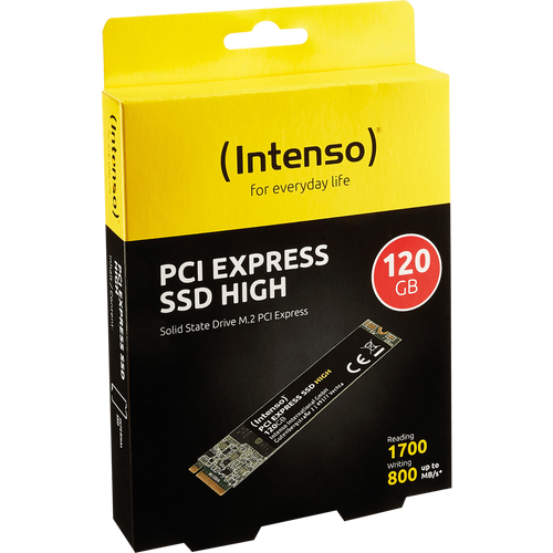 (Intenso) SSD M.2 2280, PCIe, kapacitet 120 GB - SSD M.2 PCIe 120GB/High slika 1