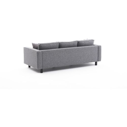 Atelier Del Sofa Trosjed, Sivo, Kale Linen - Grey slika 6