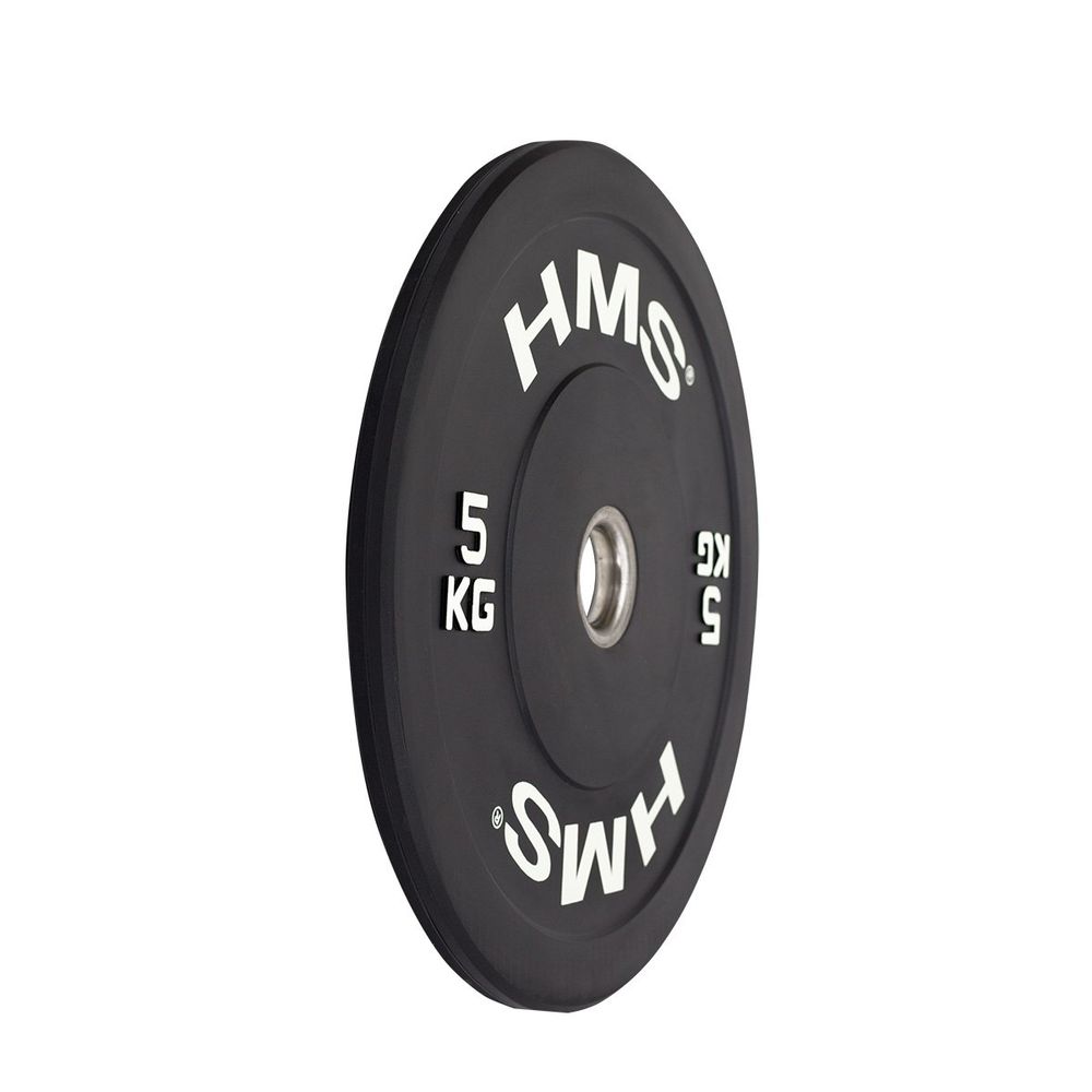 Bbr05 crni olimpijski ploč - branik 5 kg hms slika 3