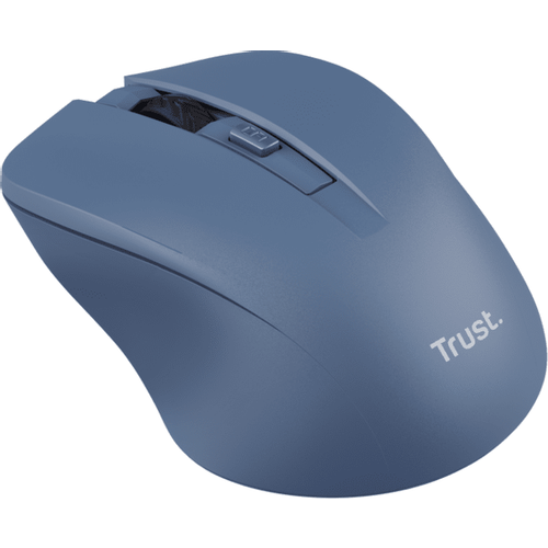 Trust Mydo silent wls miš wireless plavi, DPI 1000-1800 obje ruke, 4 tipki, tihi slika 3