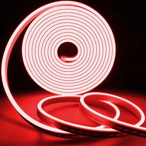 Wave and Tail - Large - Red Red Decorative Wall Led Lighting slika 2