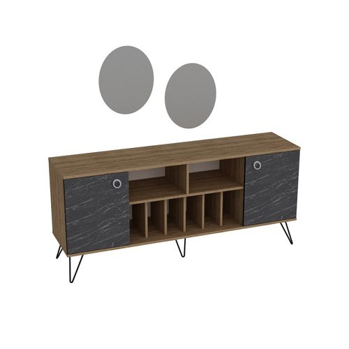 Lorenz Ayna Walnut
Black Console slika 4