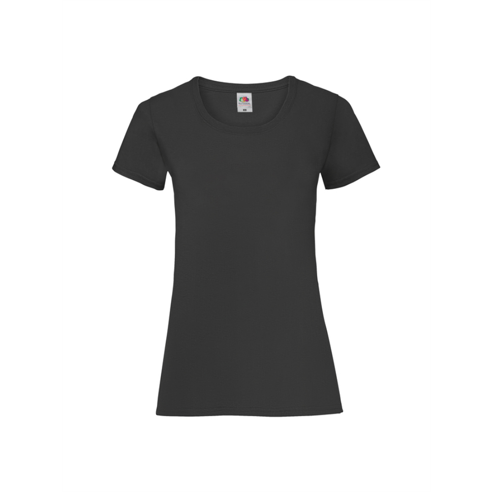 Fruit Of The Loom Majica kratkih rukava Lady Fit 165g - Crna L slika 1