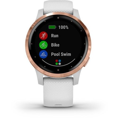 GARMIN Vívoactive® 4S SmartWatch - RoseGold (Bijeli Remen) slika 3