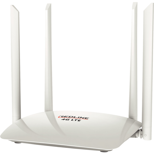 REDLINE Wireless N Router,4G LTE,2 port,300 Mbps,4 x 5 dBi antena - LTE-20 slika 1