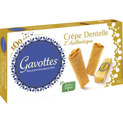 Gavottes Crepe Dentelle kolačići 125g slika 1