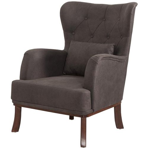 Marta - Anthracite Anthracite Wing Chair slika 3