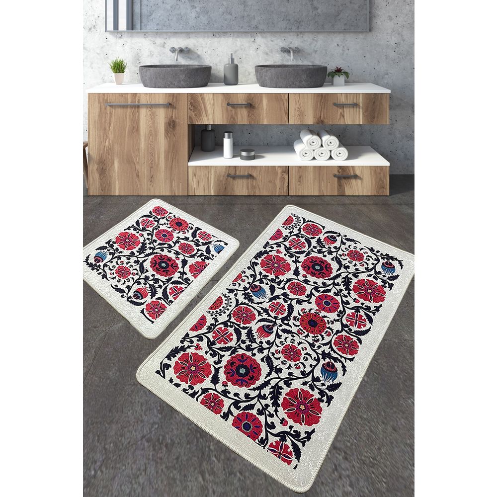 Set Kupatilskih Prostirki Sheffield Multicolor (2 Komada) slika 1