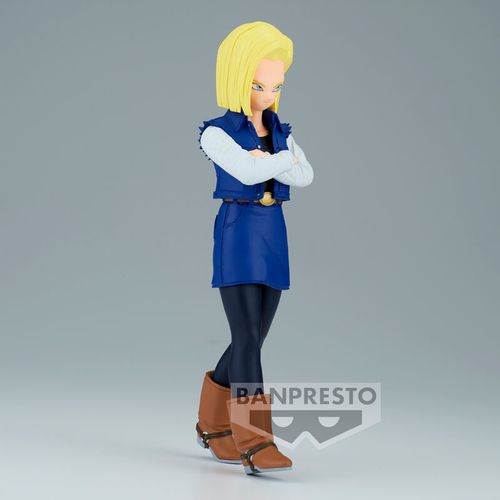 Dragon Ball Z Android 18 Solid Edge Work figure 17cm slika 2