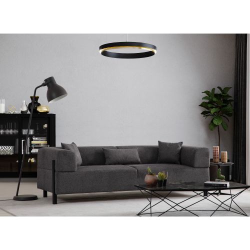 Woody Fashion Trosjed Gio 3 Seater - Anthracite slika 1