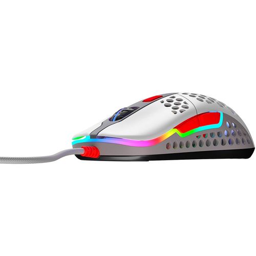 XTRFY M42 RGB, Ultra-light Gaming Mouse, Pixart 3389, Modular shell, Retro slika 2