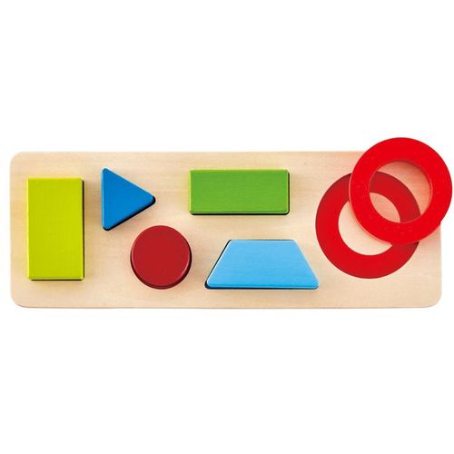 Hape Drvena slagalica Geometry Puzzle E1615A  slika 1