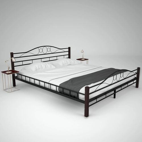275859 Bed with Memory Foam Mattress Metal 180x200 cm(246743+241076) slika 44