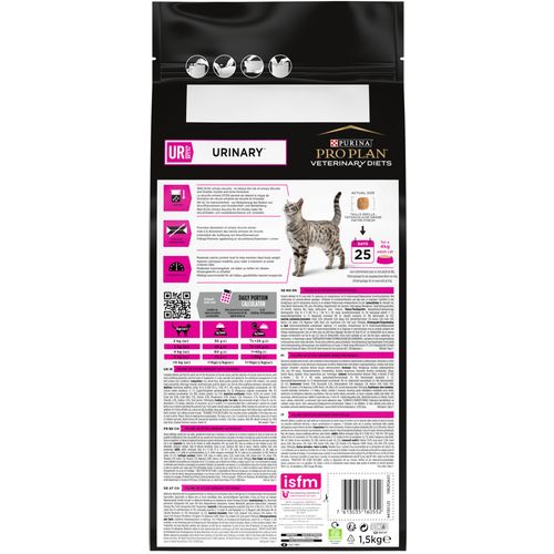 PRO PLAN VETERINARY DIETS UR Urinary, za otapanje i sprječavanje nastanka struvita, 4x1,5kg  slika 2