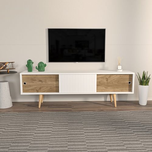 Ecrin - White, Walnut White
Walnut TV Stand slika 1