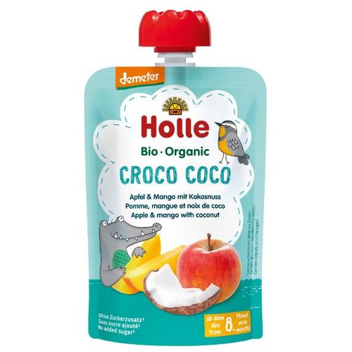 Holle pire voćni jabuka, mango, kokos 100g slika 1