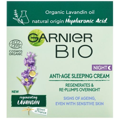 Garnier Bio Lavender Anti-Age noćna krema za lice 50ml slika 2