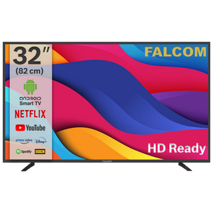 Falcom Smart LED TV @Android 32", HD Ready, DVB-S2/T2/C, HDMI, WiFi - TV-32LTF022SM
