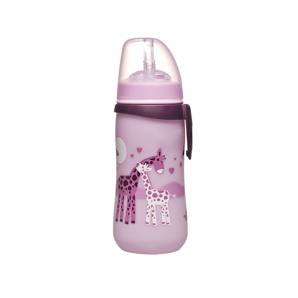 Nip Flašica za piće Straw Cup 330ml, Girl slika 1