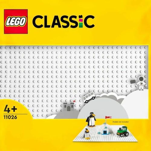 Potporna baza Lego 11026 Classic The White Building Plate Bijela slika 1